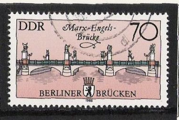 70 Pfennig - Marx-Engels-Brücke