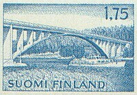 Hessund Brücke in Finnland