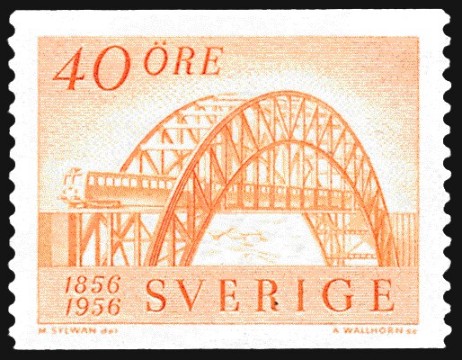 Ärsta Brücke über den Ärstaviken in Stockholm