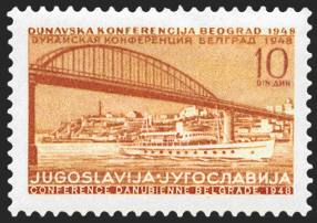 Save Brücke in Belgrad